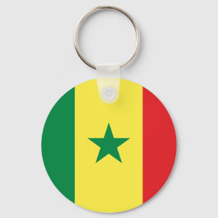 Porte-clés Porte - clé de drapeau du Sénégal
