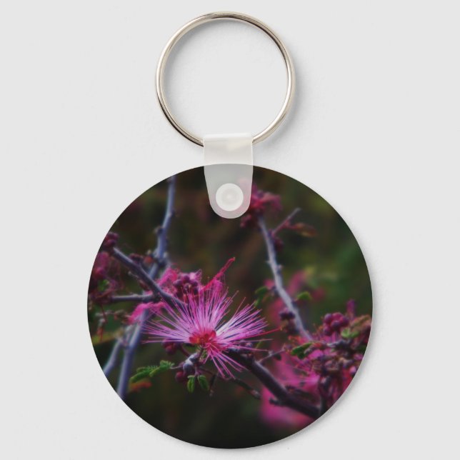 Porte-clés porte - clé de duster de fée rose (Recto)