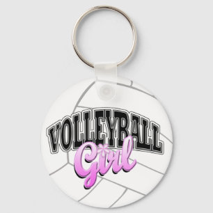 Porte-clés Porte - clé de fille de volleyball