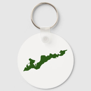 Porte-clés Porte - clé de Fishers Island - Vert