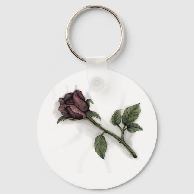 Porte-clés Porte - clé de fleurs (Recto)