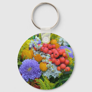 Porte-clés Porte - clé de fleurs