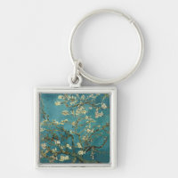 Porte - clé de fleurs d'amandes