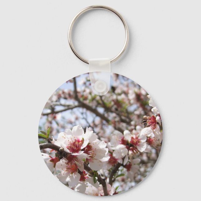 Porte-clés Porte - clé de fleurs printanières (Recto)