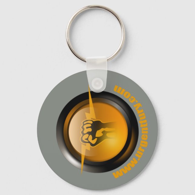 Porte-clés Porte - clé de fureur urgent (Recto)