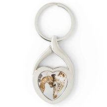 Porte - clé de girafe