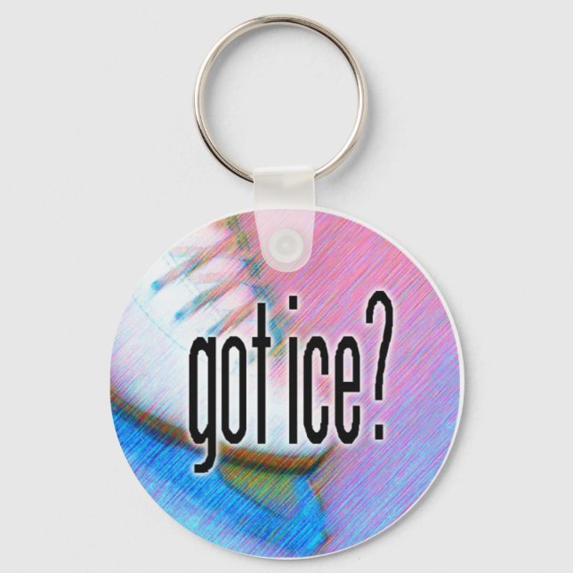 Porte-clés Porte - clé de glace (Recto)