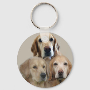 Porte-clés Porte - clé de golden retriever