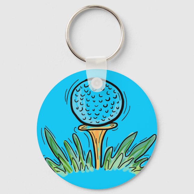 Porte-clés Porte - clé de golf (Recto)