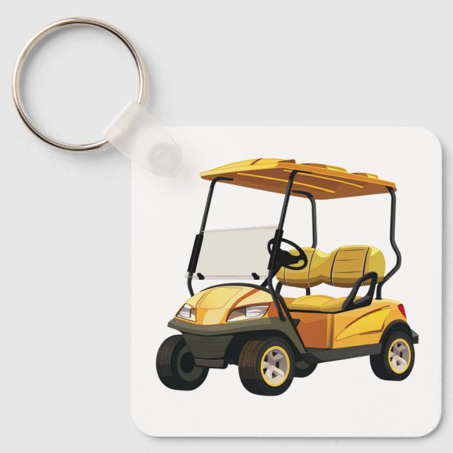 Porte-clés Porte - clé de golf (Recto)
