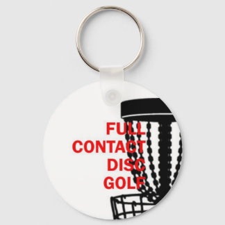 Porte-clés Porte - clé de golf du disque de contact complet