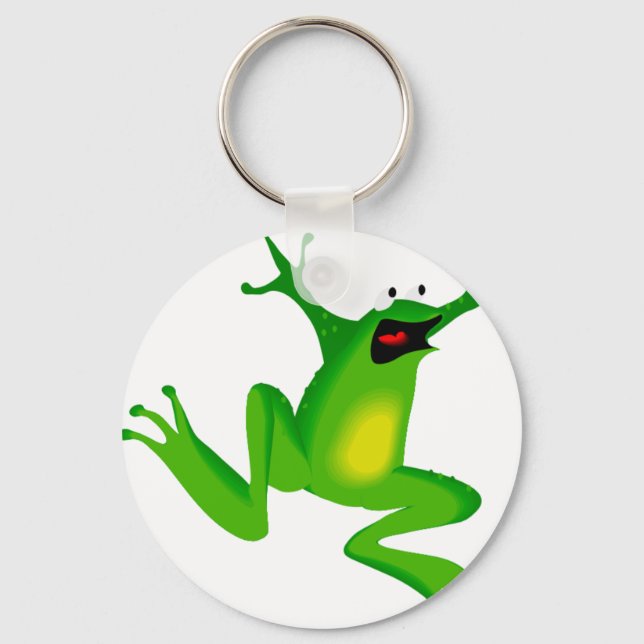 Porte-clés Porte - clé de grenouille (Recto)