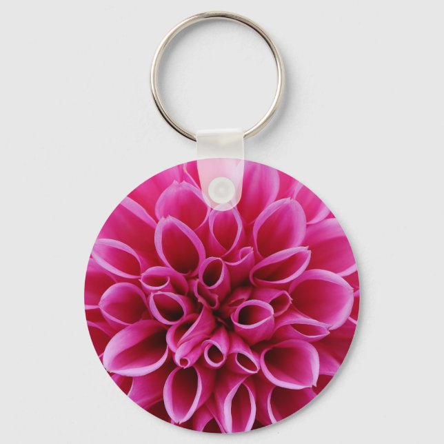 Porte-clés Porte - clé de gros plan rose (Recto)