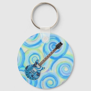 Porte-clés Porte - clé de guitare
