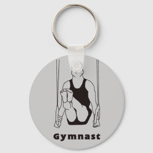 Porte-clés Porte - clé de gymnaste masculin