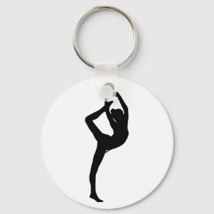 Porte-clés Porte - clé de gymnastique rythmique