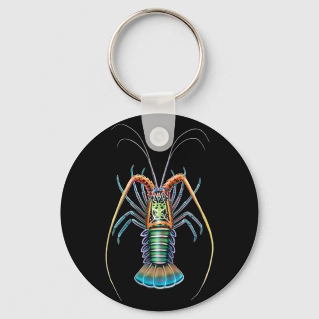 Porte-clés Porte - clé de homard épineux (Recto)