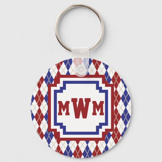 Porte-clés Porte - clé de Jacquard Americana (Recto)