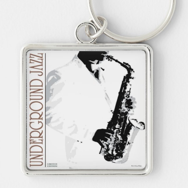 Porte-clés Porte - clé de jazz souterrain (Devant)