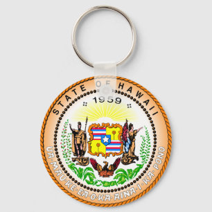Porte-clés Porte - clé de joint d'état d'Hawaï