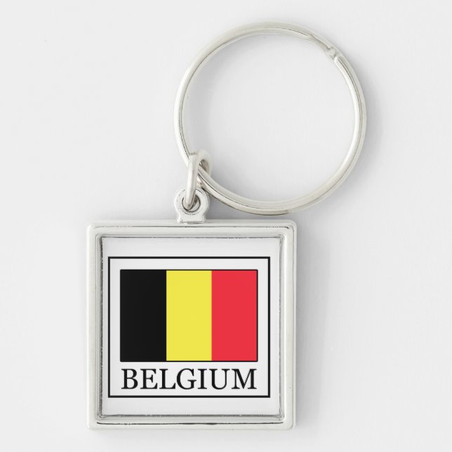 Porte-clés Porte - clé de la Belgique (Devant)
