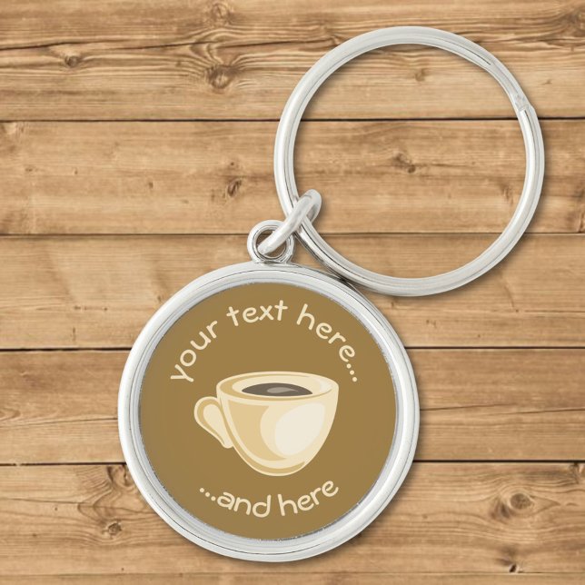 Porte-clés Porte - clé de la coupe du café (Créateur téléchargé)