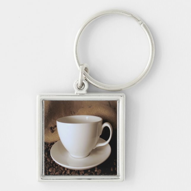 Porte-clés Porte - clé de la coupe du café (Devant)