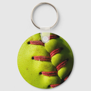 Porte-clés Porte - clé de la couture de softball rapide