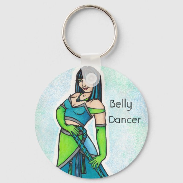 Porte-clés Porte - clé de la danseuse Shani Belly (Recto)