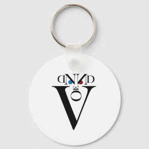 Porte-clés Porte - clé de la face lettre