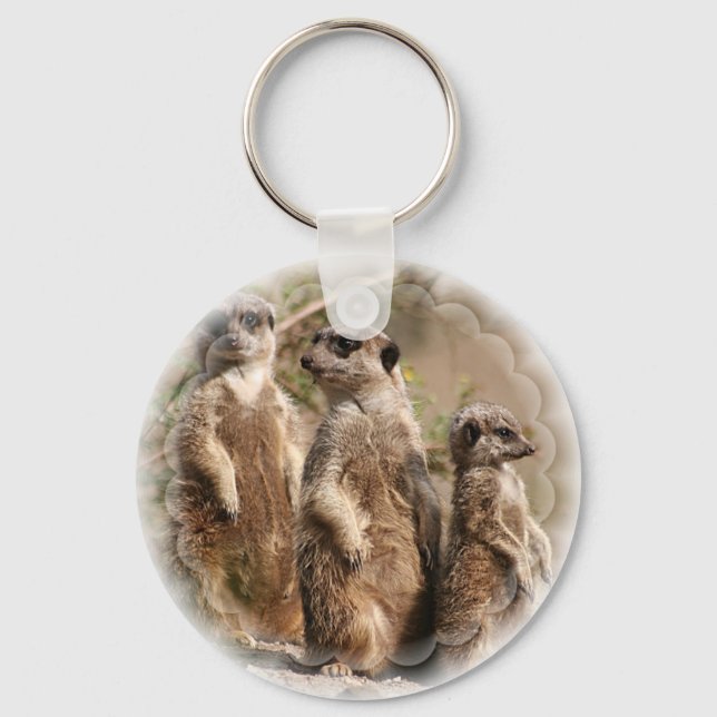 Porte-clés Porte - clé de la famille Meerkat (Recto)