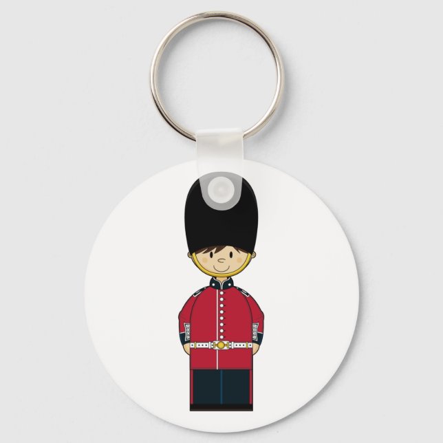 Porte-clés Porte - clé de la Garde royale britannique (Recto)