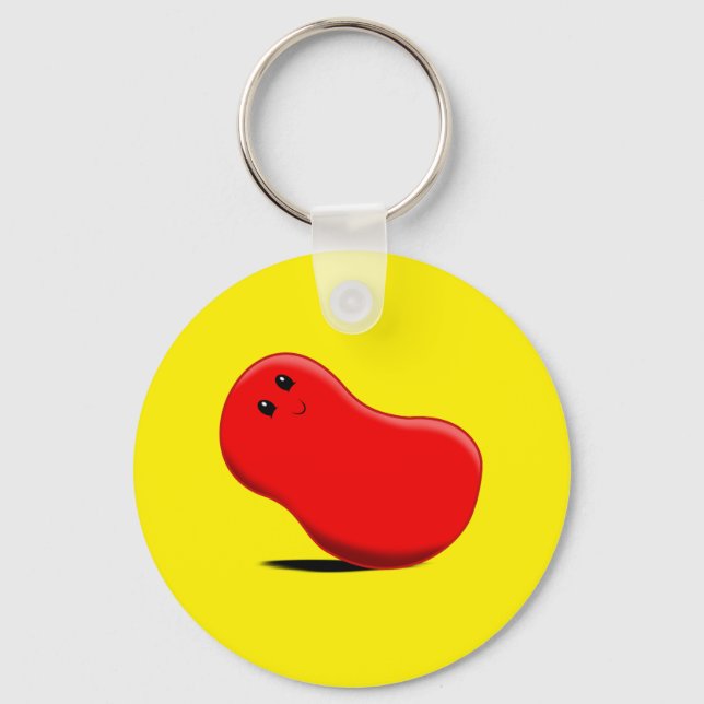 Porte-clés Porte - clé de la Jellybean rouge (Recto)