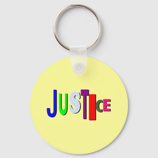 Porte-clés Porte - clé de la justice inégal C (Recto)