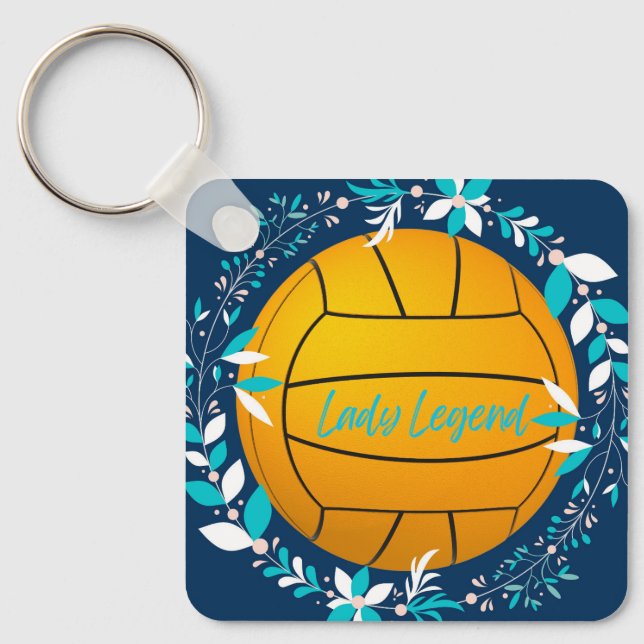 Porte-clés Porte - clé de la légende de Water Polo Lady (Recto)