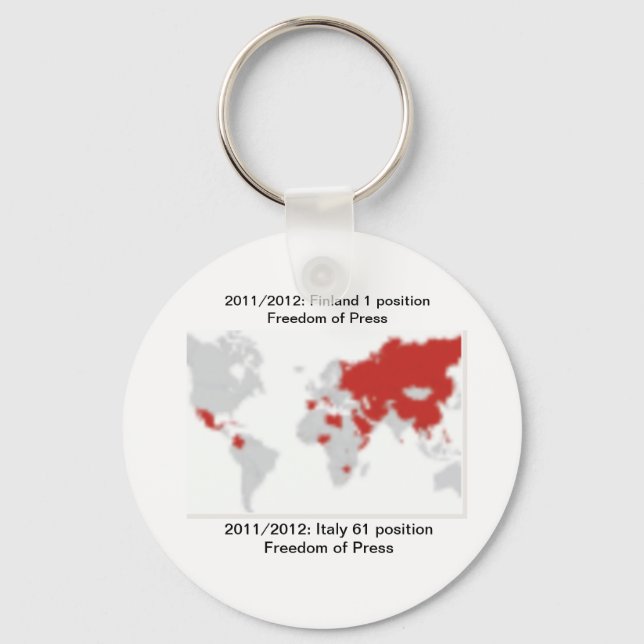 Porte-clés Porte - clé de la liberté de la presse (Recto)