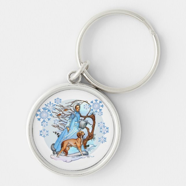 Porte-clés Porte - clé de la marche d'hiver (Devant)