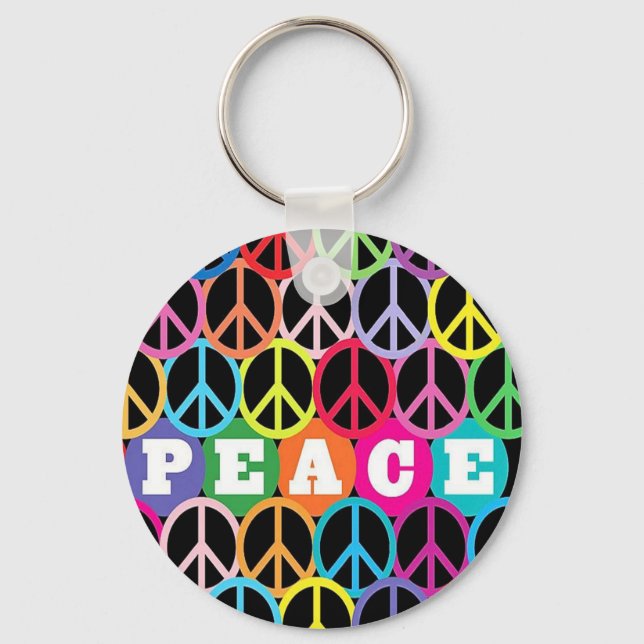 Porte-clés Porte - clé de la paix (Recto)