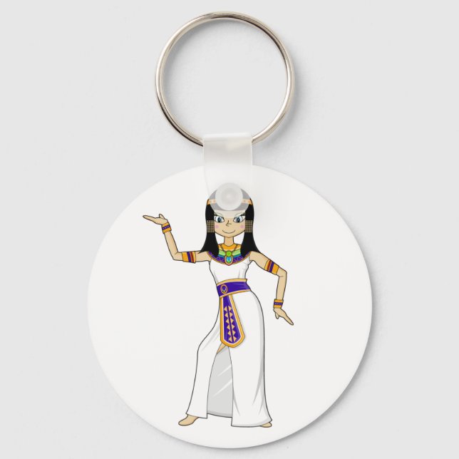 Porte-clés Porte - clé de la reine égyptienne Cleopatra (Recto)