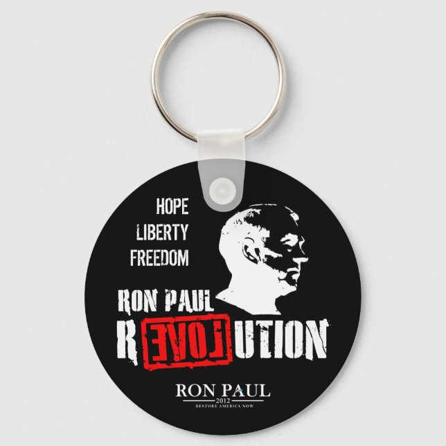 Porte-clés Porte - clé de la révolution Ron Paul (Recto)
