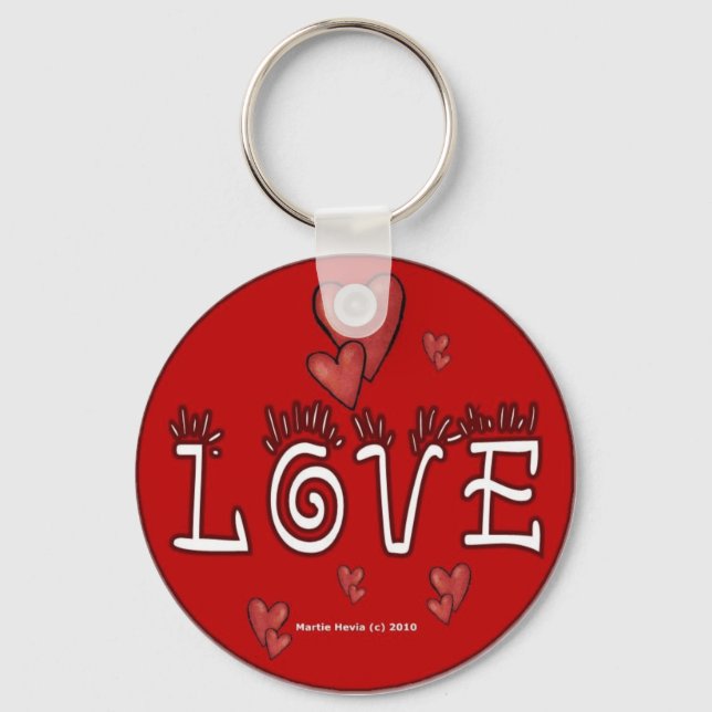 Porte-clés Porte - clé de la Saint-Valentin (4) (Recto)