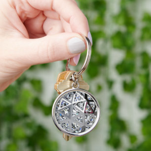Porte-clés Porte - clé de la sphère de diamant