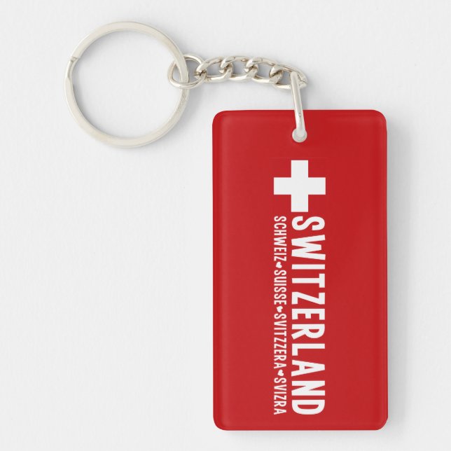 Porte-clés Porte - clé de la SUISSE (Devant)