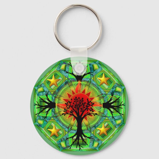 Porte-clés Porte - clé de la Terre mère (Recto)