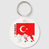 Porte - clé de la Turquie de football