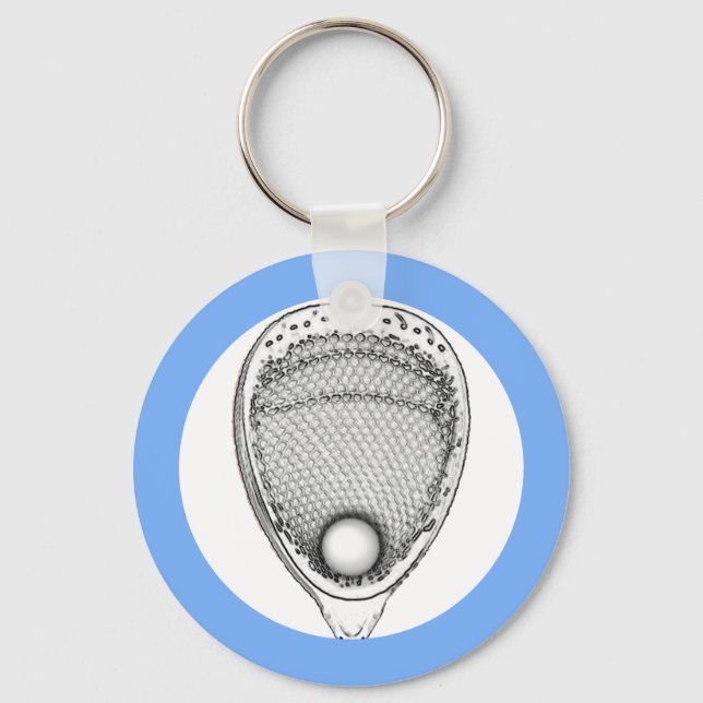 Porte-clés Porte - clé de Lacrosse Goalie (Recto)