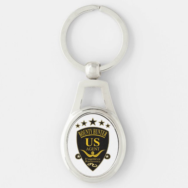 Porte-clés Porte - clé de l'agent Bounty Hunter (Devant)