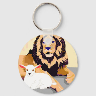 Porte-clés Porte - clé de lampe de lion