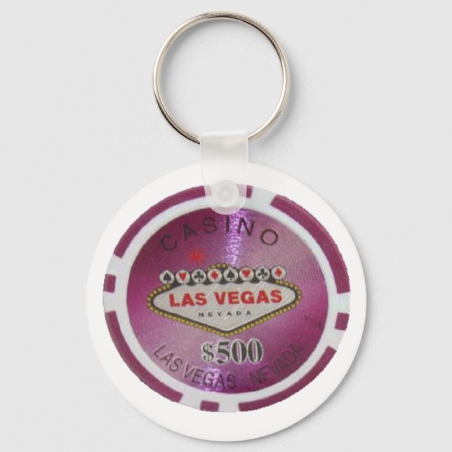 Porte-clés Porte - clé de Las Vegas Poker (Recto)