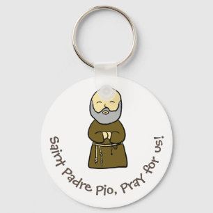 Porte-clés Porte - clé de l'aumônier Pio de saint